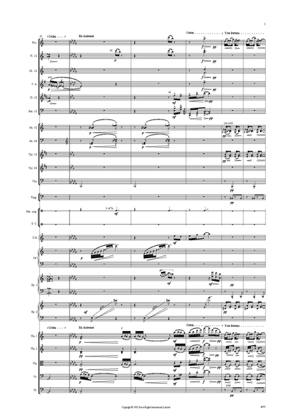 Claude Debussy: 24 Préludes, No. 2: Voiles – arranged by Peter Breiner (PB019)