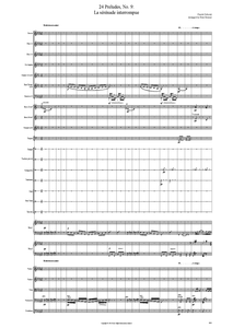 Claude Debussy: 24 Préludes, No. 9: La sérénade interrompue – arranged by Peter Breiner (PB026)