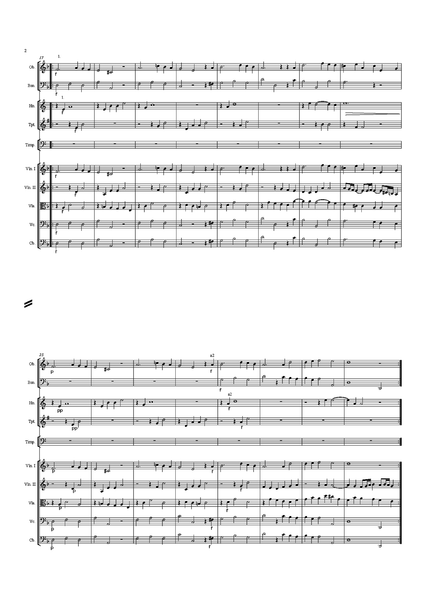 George Frideric Handel: Sarabande, HWV 437 – arranged by Peter Breiner (PB064)
